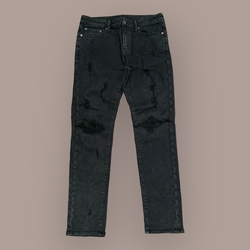 Men’s American Eagle Black Ripped Jeans